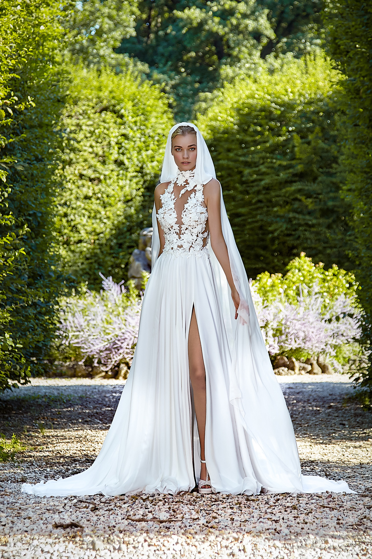 Collezione sposa 2021 - stilista Stefano Blandaleone - Abito Sposa Modello 2023 - foto davanti