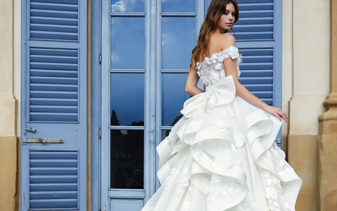 The sculpture wedding dresses